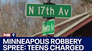 Minneapolis robbery spree: Teens charged in case