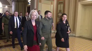 Зеленський прибув до Конгресу США / Zelensky arrived at the US Congress