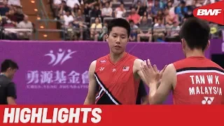 YONEX Chinese Taipei Open 2019 | Semifinals MD Highlights | BWF 2019