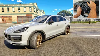 Porsche Cayenne Turbo GT 2022 - The Crew MotorFest [Offroad] Logitech G920 Gameplay