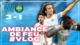 🔥 OM - ASSE 3-1: Ambiance EXTRAORDINAIRE pour la victoire de Marseille #VLOG