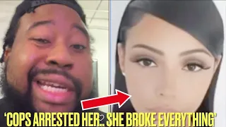DJ Akademiks Girlfriend ARRESTED & LOCKED UP On FELONY CHARGES For DESTROYING His House