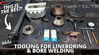 Tooling for Line boring & Bore Welding Machine | Sir Meccanica WS2