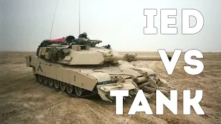 IED vs Tank - Mine Clearing with M1 Abrams