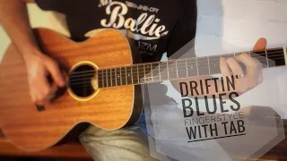 Drifting Blues - Solo Fingerstyle Arrangement with TAB!