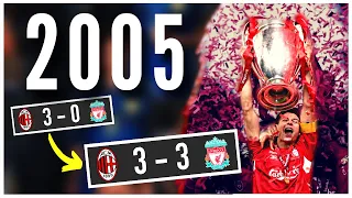 🏆 Pourquoi la Ligue des Champions 2005 est la plus BELLE de l'histoire ?