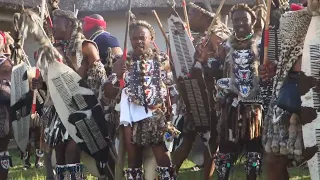 UMHLABA UHLANGENE AT THE WORLD CUP YAMACECE EMBUMBULU: GELEJA OMASONDOSONDO ZULU WEDDING. #AMABUTHO