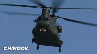 Great Sounding CHINOOK CH-47 Display - Eastbourne Airshow 2022