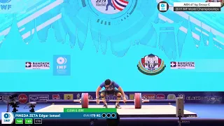 2019 IWF World Championships Day 2 WOMEN 55 kg Group D - MEN 67 kg Group C