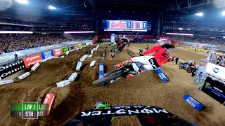 GoPro: Adam Cianciarulo - 2020 Glendale Supercross - Triple Crown Main #1 Highlights