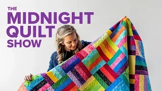 A Scrappy Stash-Buster Quilt Pattern | S7E7 Midnight Quilt Show with Angela Walters