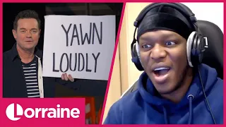 KSI Reacts to Stephen Mulhern & Lorraine Pranking Him for Saturday Night Takeaway | Lorraine