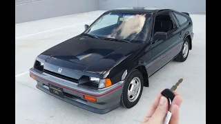 Honda Civic CRX Si 1985 | POV [HD]