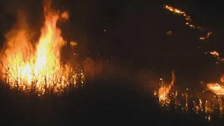 Пожар в Подольске, Одесская область 17 февраля 2020 г.