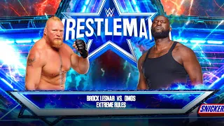 BROCK LESNAR VS OMOS : WRESTLEMANIA 39 : WWE 2K23