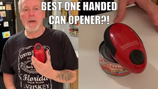One Handed Electric Can Opener - Stroke Survivor Gadget Review #5