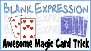 Blank Expression Card Trick | Full Magic Reveal Tutorial | Close Up Magic