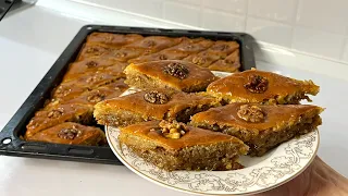 Пахлава рецепт. Вкуснейшая домашняя пахлава. Baklava recipe