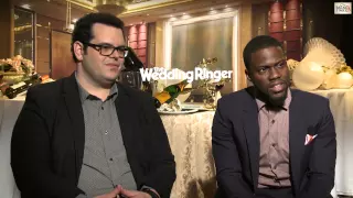 THE WEDDING RINGER Interview - Kevin Hart, Josh Gad & Kaley Cuoco