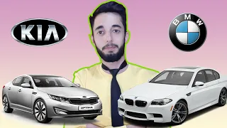 BMW F10  YOXSA  KIA OPTIMA ?? // QARŞILAŞDIRDIM - GTA 5 mod(maraqlı anlar)