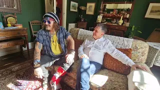 Johnny Depp interviewed at the birthplace of Dylan Thomas