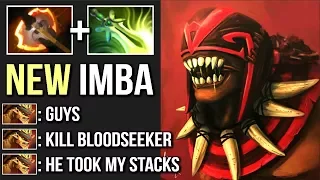 Epic Pro Battle Fury Bloodseeker WTF Flash Speed Butterfly Build by Waga Epic Gameplay Dota 2