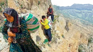 village family crossing of very harsh and life threatening mountain (part 2)