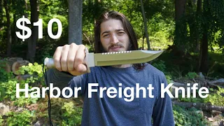 Is a $10 Harbor Freight Survival Knife Good?
