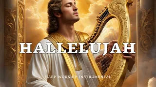 HALLELUJAH/ PROPHETIC WARFARE HARP INSTRUMENTAL/ PRAYER BACKGROUND MUSIC/ INTENSE HARP WORSHIP