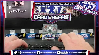 2024 Topps Tribute Baseball #2 - 6 Box Case Pick Your Team 3/27/24