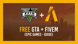 How to: GTA V Free + FiveM Setup Guide | Epic Games - Giveaway