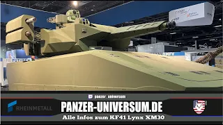 Amerikas neuer Autonomer Hybridpanzer XM30 (KF41 Lynx)  - Alle Infos - Dokumentation