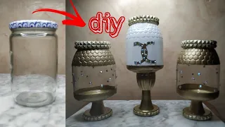 glass bottle ideas / Diy recycled glass bottles 3