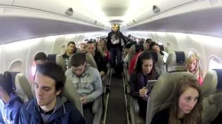 Harlem Shake (on a Plane)