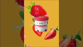 Motion Graphic Ice Cream Product Advertisement || Software - After Effects ||