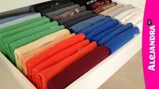 How to Fold T-Shirts