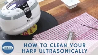 How To Clean Your Harmonica Without Any Chemicals Using An Ultra Sonic Cleaner