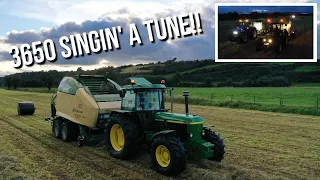 JOHN DEERE 3650 & KRONE COMPRIMA SILAGE 2023 ~ New Years/Christmas special!!