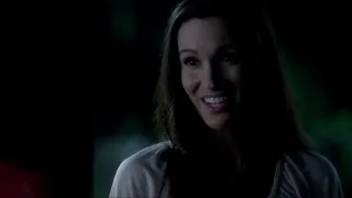 Elena Stands On The Wickery Bridge And She Sees Her Mom - The Vampire Diaries 4x06 Scene