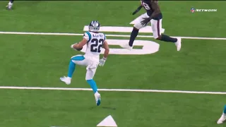 Christian McCaffrey Hamstring Injury 😬 | Panthers vs Texans