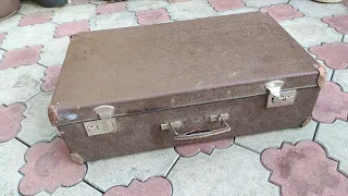 Преобразила старый чемодан с мусорки // Transformed an old suitcase from the trash