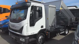 Iveco Eurocargo ML75E16/P Schutz 3-Way Tipper Truck (2023) Exterior and Interior