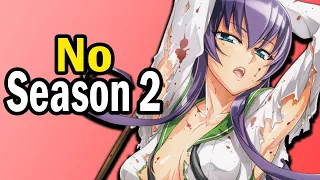 Why Highschool of the Dead Never Got a Season 2