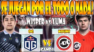 OG VS NOUNS BO2[GAME 1]WISPER, CEB, BZM VS GUNNAR, YUMA, LELIS - BETBOOM DACHA DUBAI 2024 - DOTA