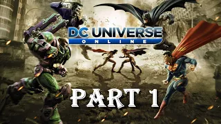 DC UNIVERSE Online First Impressions 2022 Walkthrough Part 1- Fresh Start (No Commentary)