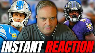 🚨INSTANT REACTION To Lion BLOWOUT Loss To Ravens | 49ers Implications🚨