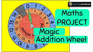 Addition Wheel Working Model | Addition maths activity | Addition maths TLM