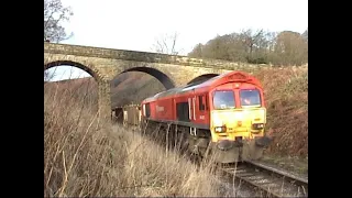 Ballast train for the NYMR and dropping on NYMR line. #whitby