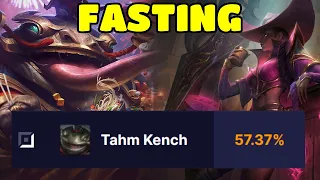 Fasting Senna Tahm Kench is Stronge 57% Win Rate 13.21