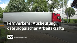 STUDIO 47 .live | INTERNATIONALER FERNVERKEHR: AUSBEUTUNG OSTEUROPÄISCHER ARBEITSKRÄFTE